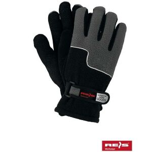 Winter Fleece Protective Gloves Size 10 Grey 121748584 - Work gloves