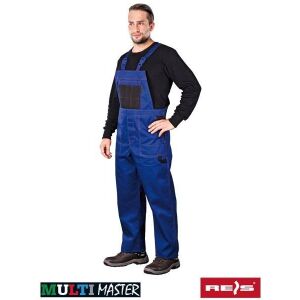 Multi Master Reis 52 Blue Tercot Protective Coveralls 121748748 - Worker overalls