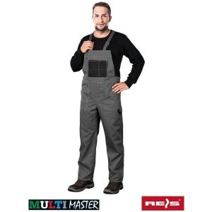 Multi Master Reis 50 Grey Protective Coveralls 121748771 - Worker overalls