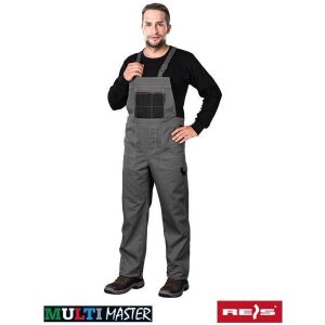 Multi Master Reis 54 Grey Protective Coveralls 121748772 - Worker overalls