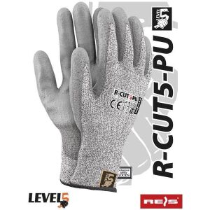 REIS R-CUT5-PU- Anti-Cut Protective Gloves 10 121748796 - Work gloves