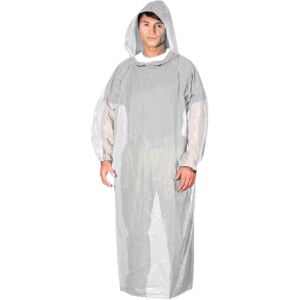 Disposable Waterproof PPF White Protective Poncho 121748800 - Men's Clothing