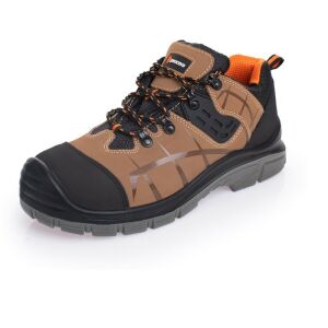 S3 Safety Shoes, Marrone, with metal toe cap and anti-perforation midsole, waterproof nubuck leather 40 121749418 - Procera