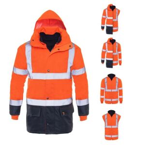 Procera 5IN1 Reflective Jacket Configurations, Orange - Procera