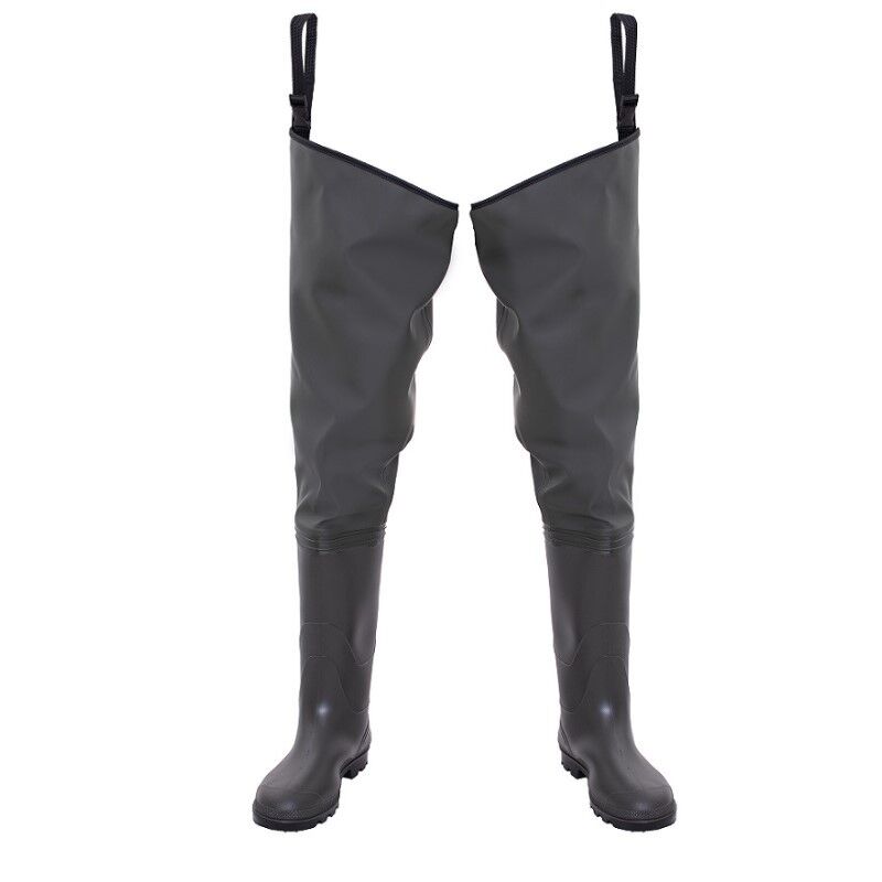 Fisher Waders Protective Trousers and Boots, PES coated with PVC 45