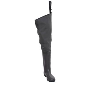 Waders Fisher protective thigh-high boot, PVC coated PES, size 46 - Fishing Clothing