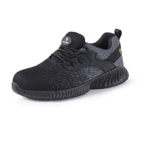 Texo Fly S1 Safety Shoes, Lightweight and Breathable, with Metal Toe Cap, Black 43 121749935 - Procera