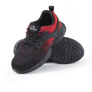 Texo Fly S1 Safety Shoes, Lightweight and Breathable, with Metal Toe Cap Red 46 121749961 - Procera