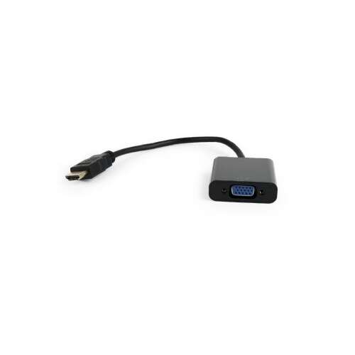 Adapter Gembird A-HDMI-VGA-04 A-HDMI-VGA-04 czarny HDMI - VGA