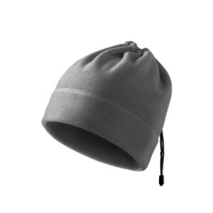 Malfini Practic 519 unisex grey fleece hat with drawstring - Men's Hat
