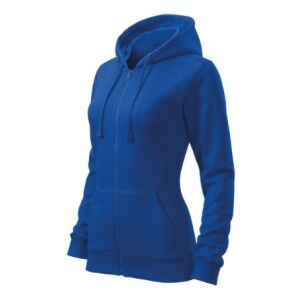 Women's Hoodie, Trendy Zipper 411, Malfini Blue 2XL 121759692 - Women's Sweater