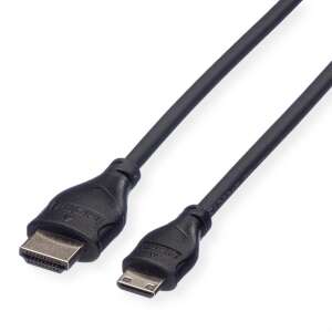 ROLINE 11.04.5580 HDMI Kabel 2 M HDMI Typ A (Standard) HDMI Typ D (Micro) Schwarz 45520033 Audio- und Videokabel