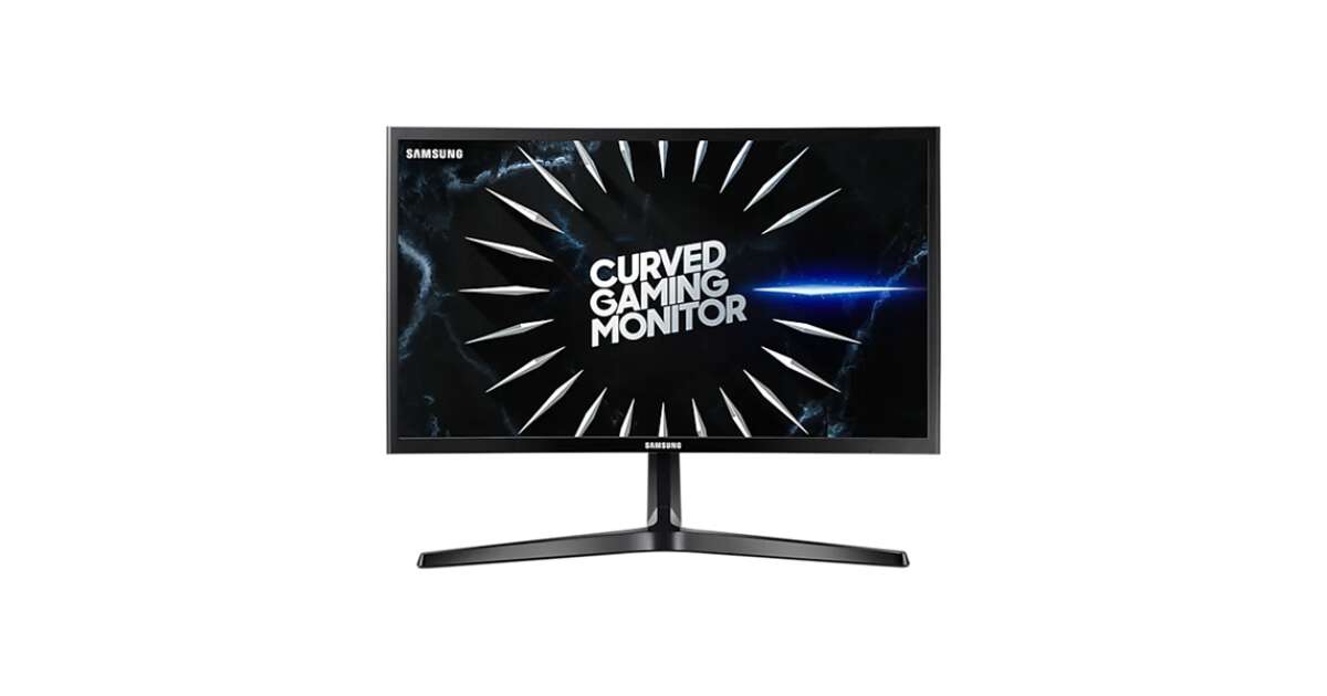 Samsung gekrummter gamer 144hz va monitor 23.5 crg50 1920x1080 16 9 250cd m2 4ms dp 2xhdmi freesync LC24RG50FQRXEN Pepita