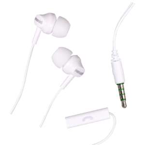 Maxell EB-875 white in-ear headphones with microphone and call control - Headphone and Bluetooth Speaker