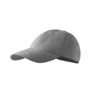 Sapca unisex Twill pieptanat,Malfini, 100% bumbac, 6 paneluri Gri reglabilă 121777766 - Șepci de baseball pentru bărbați