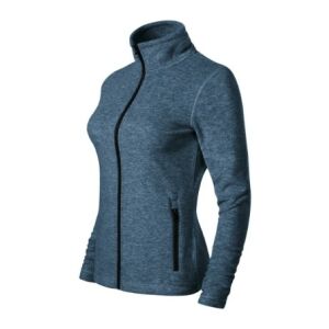 Malfini Shift 851 Women's Bleumarin Microfleece Jacket, side view - Women's Sweater
