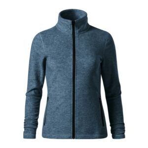 Malfini Shift Women's Micro Fleece Jacket, Bleumarin, front view - Women's Sweater