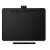 Wacom Intuos M Bluetooth fekete CTL-6100WLK-N digitális rajztábla, elülső nézet tollal