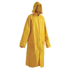 NEPTUN - Waterproof Hooded Rain Poncho CERVA M Yellow 121785989 - Raincoat