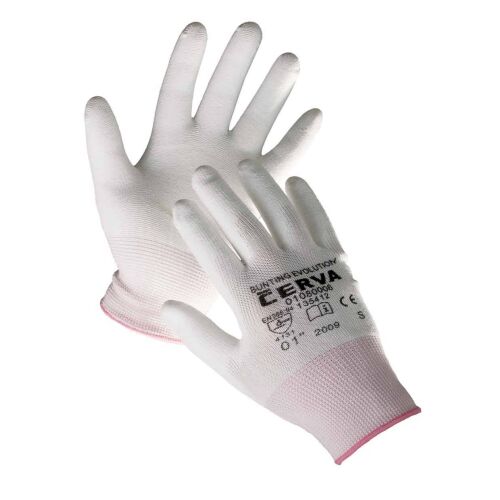 BUNTING EVOLUTION Cerva 7 White Protective Gloves 121785996