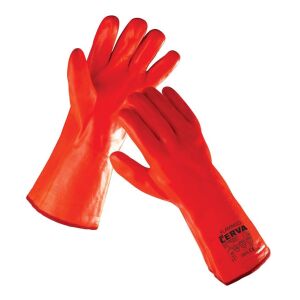 FLAMINGO CERVA 11 Orange Protective Gloves 121786004 - Work gloves