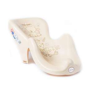 Tega Baby fürdőszékes babatartó Maci #drapp, bézs színben, medve mintával, újszülötteknek 7 hónapos korig - Fürdetési kellék