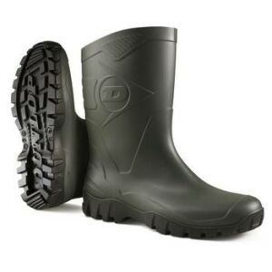 DUNLOP DEE Green PVC Short Safety Boots 47 121788601 - Dunlop