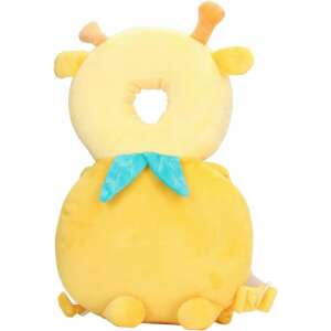 Жълт раница за защита на главата на бебето, Flippy, мека и удобна, регулируеми презрамки, 0-3 години - Текстил за дома