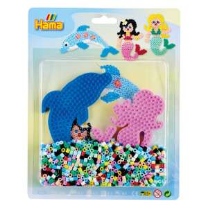 Hama Iron on Bead Set - Meerjungfrauen mit Delphin, 1100 Stk. 108861544
