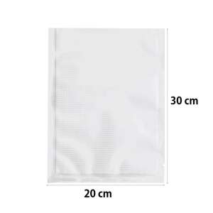 Vákumfólia zacskó, 30 cm x 20 cm - Ételtárolás