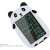 Panda alakú LCD írótábla gyerekeknek, rajztábla, törölhető, újrafelhasználható, oktatójáték, tollal