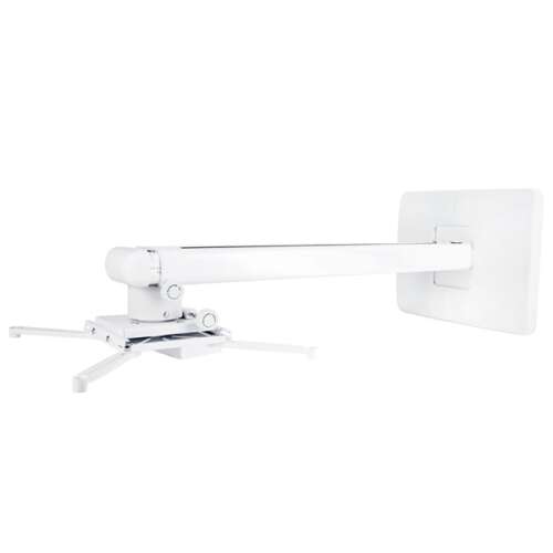 Multibrackets projector side bracket short throw deluxe, 600-1300 mm, white 7350073730339