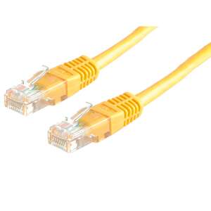 ROLINE 21.15.0522 Netzwerkkabel Gelb 0,5 M Cat5e U/UTP (UTP) 47958179 UTP-Kabel