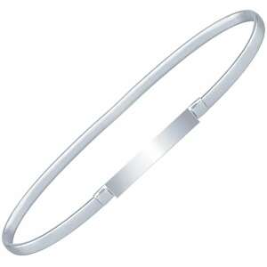 Ezüst elasztikus öv, 70cm, vékony, nőknek, ruhaöv - Női öv