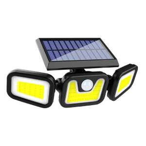 Lampă solară cu LED și senzor de mișcare pentru exterior - 3 capete 108880394 - Nonbrand Lanternă solară