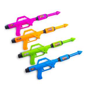Környezetbarát PET palackos vízipisztoly, vízipisztoly gyerekeknek, nyári szórakozás, vízi csata, vízi játékok, kültéri játékok, kerti játékok, medencés játékok, kapható rózsaszín, narancssárga, zöld, kék színben - Vízipisztoly