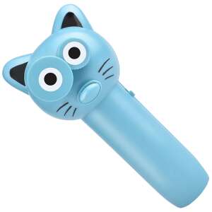 Kék macskafejű macskajáték zsinórral, interaktív macskajáték - Állattartás