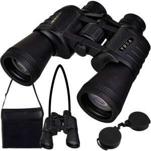YUZI 10x-es nagyítású vadász távcső tokkal, pánttal, lencsevédőkkel és tisztító kendővel - Távcső
