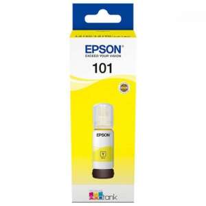 Epson 101 Yellow Ink Cartridge, 70ml, Original, for EcoTank Printers - Epson