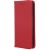 AppleiPhone16Pro,Oldalranyílótok,valódibőrtok,stand,SmartPro,piros (5903396308932) 167543899