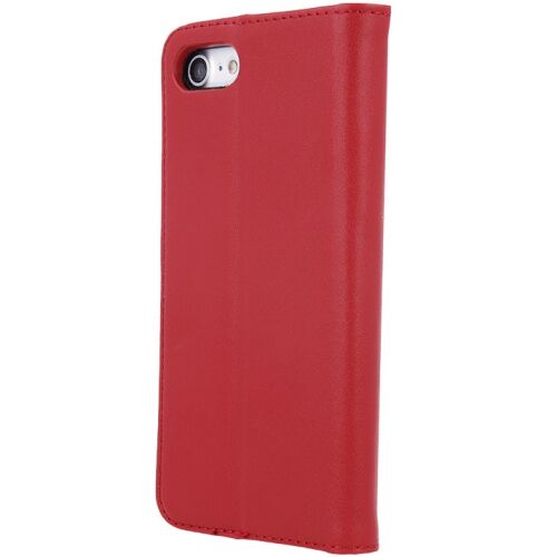 AppleiPhone16Pro,Oldalranyílótok,valódibőrtok,stand,SmartPro,piros (5903396308932) 167543899 - Telefon