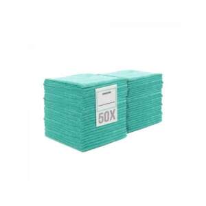 50er Pack Chemicalworkz Allrounder Mikrofaser Tücher, 40x40 cm, türkis - Mikrofasertücher