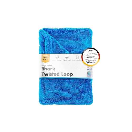 Ultra saugfähiges Autohandtuch Chemicalworkz Shark Twisted Loop Towel, 1400GSM blau 60x40 cm 108888480