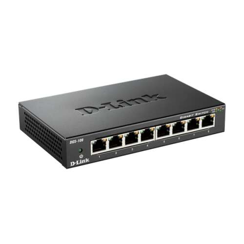 D-Link DGS-108GL/E 8-Port Gigabit Ethernet Switch