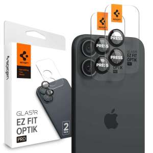 Spigen GLAS.tR Ez Fit Optik Pro Camera Protector Apple iPhone 16 / 16 Plus Black [2 PACK] 108889362 - Spigen