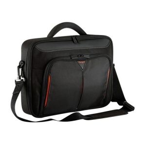 Targus Classic+ CN415EU 15.6 inch Laptop Bag - Black/Red - Laptop Bag and Case