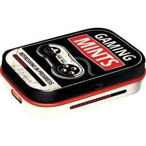 Retro Gaming Mints tin with a gamepad design, perfect for gamers - Cukorka
