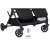 Fill Duo YD209T twin stroller wheels, swiveling front wheels