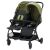 Fill Duo double stroller, side-by-side twin stroller, olive green