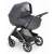 CAM Dinamico Smart Duo 993 stroller with bassinet, grey